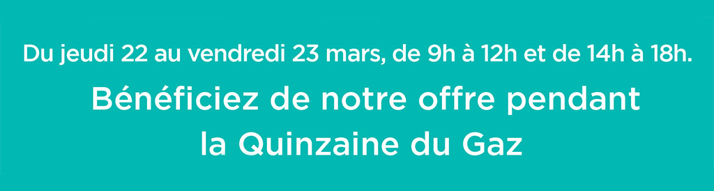 La Quinzaine du gaz 2017 - GRDF entreprise Guignard